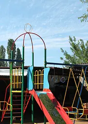 Комплекс для дітей "Король" з гойдалками і гіркою - мініатюра 3