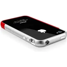 Бампер Spigen Case Linear EX Meteor iPhone 4S Dant Red - мініатюра 3