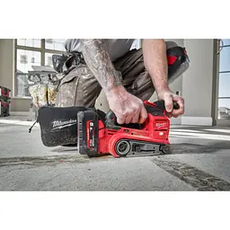 Шліфмашина стрічкова акумуляторна безщіткова MILWAUKEE, M18 FBTS75-0 (каркас) - мініатюра 6