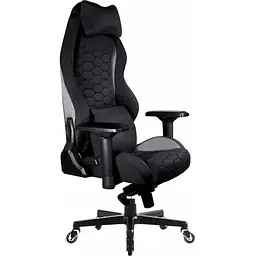 Комп'ютерне крісло GT Racer X-3105 Fabric Black/Gray [156369] - мініатюра 4