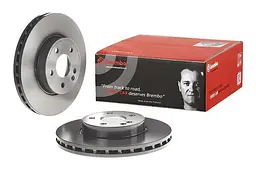 Диск гальмівний передній вентильований Mercedes V-class, Viano, Vito, 03-25р Brembo (09.8404.11)