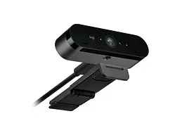 Веб-камера Logitech Brio 4K Graphite (960-001718, 960-001746, 960-001419) - мініатюра 4