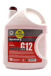 Антифриз SPUTNIK G12 -40 ° C червоний 10л
