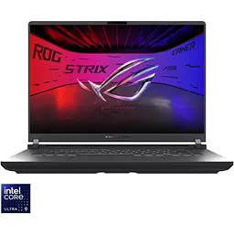 Ноутбук Ігровий ASUS ROG Strix G16 G615LP з процесором Intel Core Ultra 9 275HX pana la 5.4GHz, 16'', 2.5k, WQXGA, IPS, 240Hz, 16GB DDR5 RAM, 1TB SSD, NVIDIA Windows 11 Home, Eclipse сірий, 3Y PUR