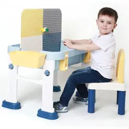 Дитячий стіл Microlab Toys Конструктор Ігровий Центр + 1 стілець (GT-15) - мініатюра 7