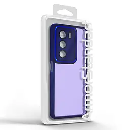 Защитный чехол для Infinix Hot 50 4G, Shade, синий, TPU+PC, матовый, защита всего корпуса, панель-накладка, противоударный, с высокими бортами, амортизирует удары при падениях, ArmorStandart (ARM81015) - мініатюра 3