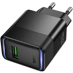 Мережевний зарядний пристрій Hoco CS111A Lounge PD22.5W 1USB-C Black - мініатюра 2