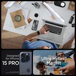 Чохол до мобільного телефона Spigen Apple iPhone 15 Pro Ultra Hybrid MagFit Zero One (ACS06721) - мініатюра 4
