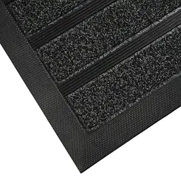 Килимок гумовий Eco Fabric з вставками з поліпропіленового ворсу сірий 40 х 60 см (4060-901) - мініатюра 5