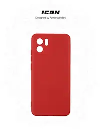 Чехол ArmorStandart ICON для Xiaomi Redmi A1 / A2 с крышкой камеры, красный (ARM62834) - мініатюра 3