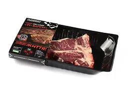 Стейк Галицька Свіжина  Ті-боун  Dry-Aged, 500 г - мініатюра 2