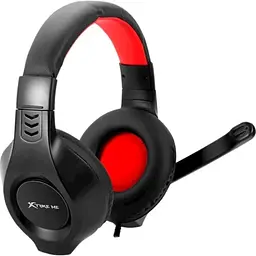 Навушники HP-312, Black/Red, 2хMini jack, поворотний мікрофон XTRIKE ME teh0027998 - мініатюра 3