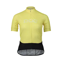 Велоджерсі жіноче POC Essential Road Logo Jersey L Жовтий