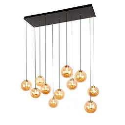 LED люстра каскадна Levistella 999150F-11 AB+AM модерн 22 W на 11 плафонів - мініатюра 3