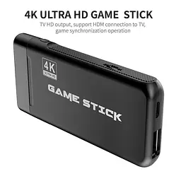Ігрова приставка GameStick M8 Pro 2.4G Біло-чорний, HDMI-приставка для телевізора з бездротовими джойстиками - мініатюра 7