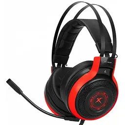 Дротові навушники Xtrike Me Gaming RGB Backlight GH-908, USB, 3.5mm, 2.2m, black-red