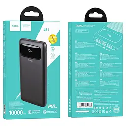 Зовнішній акумулятор Hoco J81 10000 mAh з чорним дисплеєм - мініатюра 5