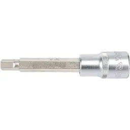 Головка торцева Yato квадрат 1/2" HEX M8 L= 100 мм подовжена (YT-04394) - мініатюра 2