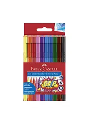 Фломастери 10 кол. FABER CASTELL Grip тригранні (155310)