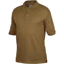 Теніска поло Defcon 5 Tactical Polo Short Sleeves with Pocket M Coyote brown - мініатюра 2