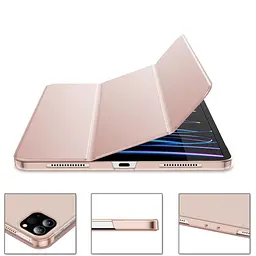 Чохол-книжка BeCover Tri Fold Hard для Apple iPad Pro 12.9 2020/2021/2022 Pink (711721) - мініатюра 3