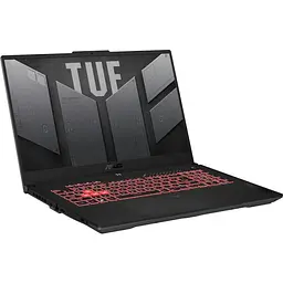 Ігровий ноутбук ASUS TUF A17 FA707NUG AMD Ryzen 7 7445HS 16 МБ кеш- пам’яті, до 4, 7 ГГц, 17, 3 FHD 144 Гц, 16 ГБ, 1 ТБ SSD, nVidia GeForce RTX 4050 6 ГБ, чорний/сірий - мініатюра 4