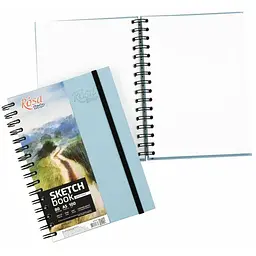 Блокнот на спіралі Rosa Studio A5 (14.8х21см) 100г/м2 80л блакитний - мініатюра 2