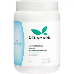 Порошок для миття посуду в посудомийці DeLaMark З активним киснем 1 кг (4820152333599)