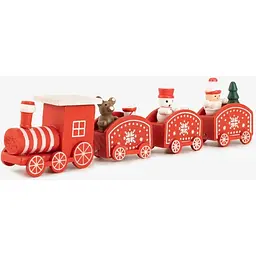 Новорічна іграшка Потяг SW03187 Червоний shop (2000999293061)