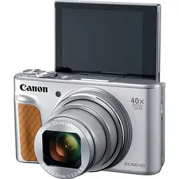 Фотоапарат Canon PowerShot SX740 HS Silver (2956C002AA) [117726] - мініатюра 7