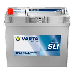Автомобільний акумулятор VARTA Blue Dynamic B34 6СТ-45Ah Аз ASIA 330A (EN) 545158033