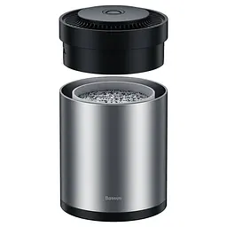 Автомобільний освіжувач повітря Baseus Ripple Car Cup Holder Air Freshener SUXUN-BW0S Silver - мініатюра 5