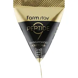 Скраб для лица с пептидами и кислотами FarmStay Peptide 9 Baking Powder Pore Scrub 7 мл