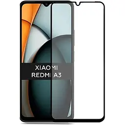 Захисне скло BeCover для Xiaomi Redmi A3 4G Black (711227) - мініатюра 4