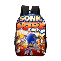 Шкільний рюкзак міський Супер Сонік ( Sonic ) - мініатюра 1