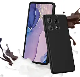 Силіконовий чохол BeCover для Motorola Edge 50 Pro Black (711756) - мініатюра 3