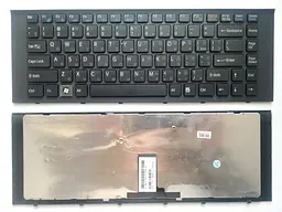 Клавіатура для ноутбуків Sony Vaio VPC-EG Series чорна UA/RU/US