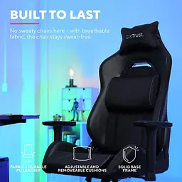 Ігрове крісло Trust GXT714 RUYA ECO Black (24908_TRUST) - мініатюра 8