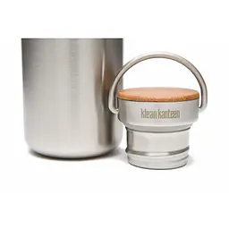 Кришка сталева Klean Kanteen Stainless Unibody Bamboo Cap (1017-1006111) - мініатюра 4