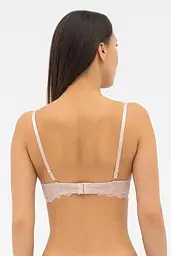 Бюстгальтер пуш-ап +1 зі з'ємними вкладишами ORNELLA 014 136 03 Effetto Lingerie срібний-півонія 75A - мініатюра 2