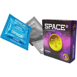 Презервативи Space Strong Гороскоп 36 шт. (12 уп. х 3 шт.) - мініатюра 3