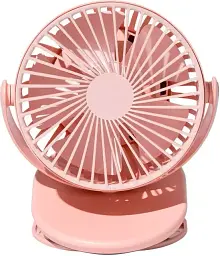 Портативний вентилятор Solove Clip Fun F3 Pink - мініатюра 2