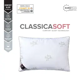 Подушка Ideia Classica Soft 70х50 см білий (8-31804) - мініатюра 2