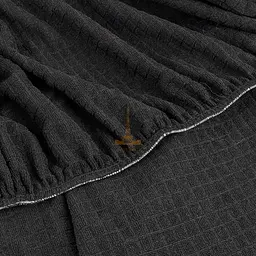 Чохол Love You Corn Fleece на стілець чорний (83184) - мініатюра 2