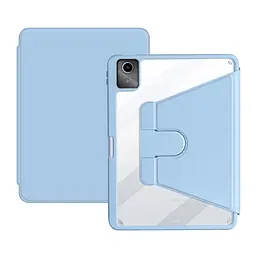 Чохол TPUCristal Pen holder 360 Lenovo Tab M11 TB330 / Xiaoxin Pad 2024 TB331 Голубий - мініатюра 2