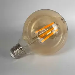 Лампа LED FILAMENT G95 10W E27 2200K VIOLUX ( 834012 ) - мініатюра 3