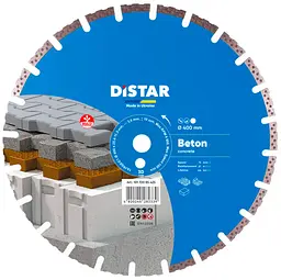 Круг алмазний відрізний по бетону Distar 400 Beton 1A1RSS, 400x3.5x25.4 мм