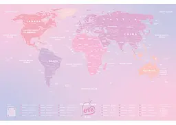 Скретч карта 1DEA.me Travel Map Love World (англ.) (13104) - мініатюра 3