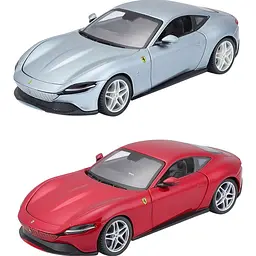 Автомодель Bburago Ferrari Roma 1:24 Metallic Red (18-26029) [119124] - мініатюра 5