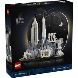 Конструктор LEGO Architecture Нью-Йорк - Велике яблуко (21066) - мініатюра 3
